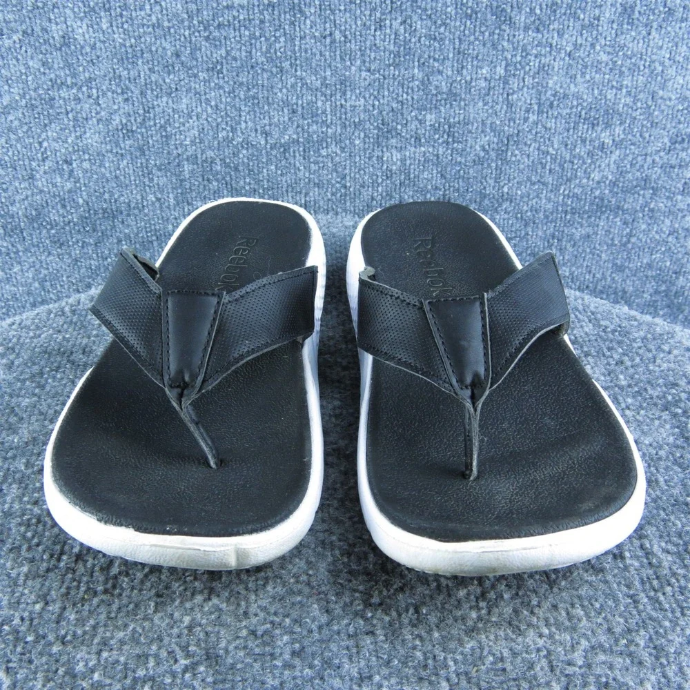 Reebok Men's  Flip Flop Black Synthetic‎ Size 10M Gently Used 2025